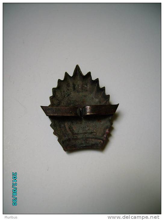 LATVIA  MILITARY  ARMY COCKADE  HAT BADGE - Armée De Terre