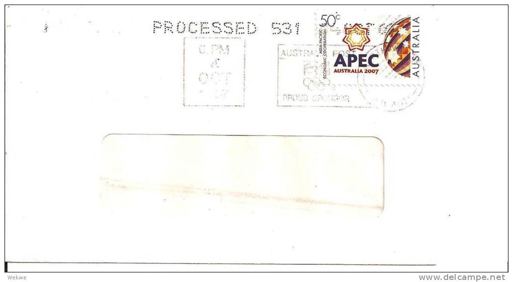 AUS304 / APEC 2007 - Lettres & Documents
