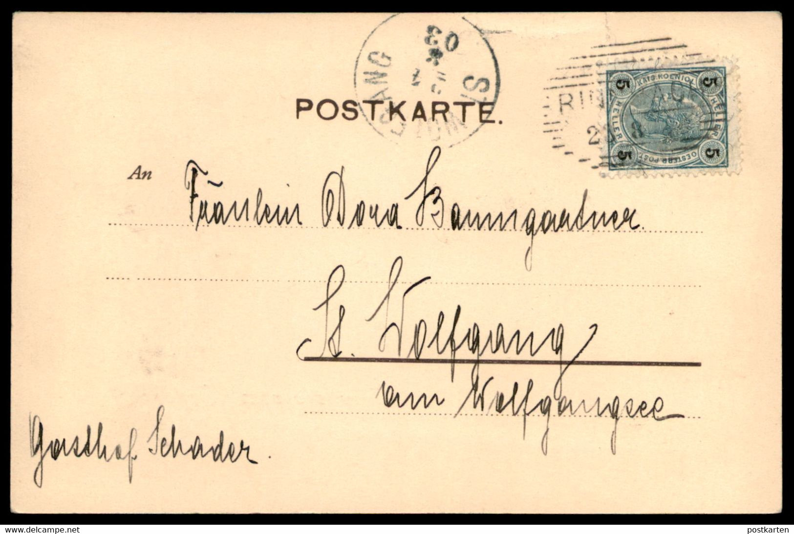 ALTE POSTKARTE TRAUNSEE VOM EBENSEE SALZKAMMERGUT Schiff Kutsche Fass Holz Steam Cargo Ship Bateau à Vapeur Cpa Postcard - Ebensee