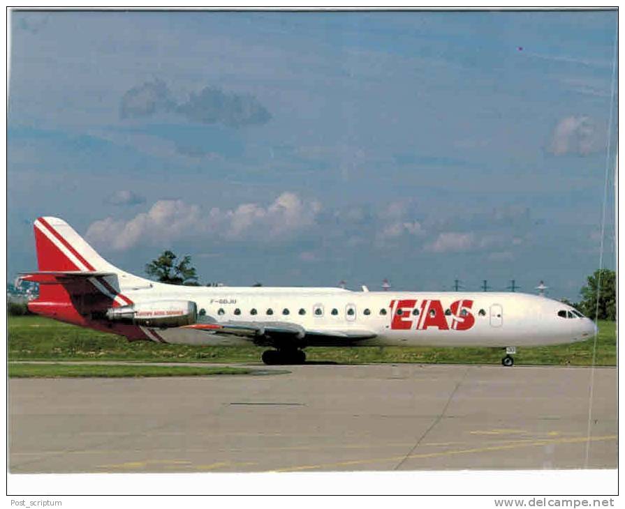 Thème - Transport - Avion - Avimage N° 36 - Europe Aero Service - Se 210 Caravelle 10B3 - Paris Orly - 1946-....: Moderne