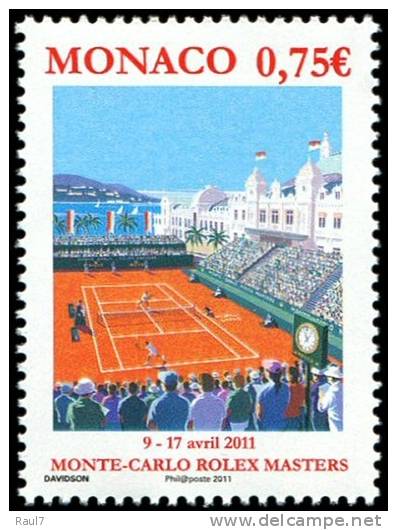 MONACO - 2011 - Tennis Masters Rolex De Monaco - 1v Neufs // Mnh - Nuevos