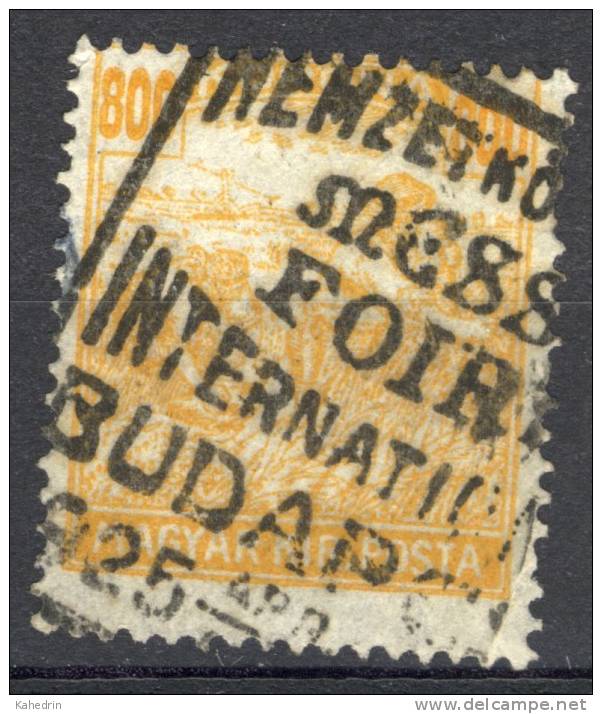 Hungary Magyar Posta Ungarn 1924, Agriculture - Harvest - Farming (o), Used, Nice Cancel - Used Stamps