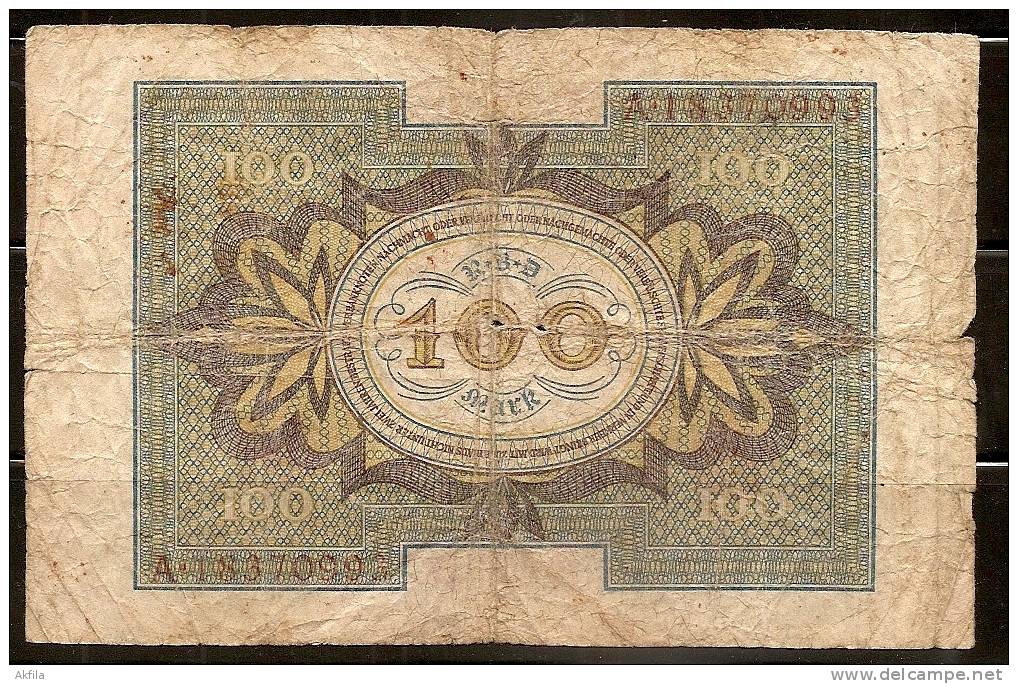 Germany 1920 Banknote - 100 Mark - 100 Mark