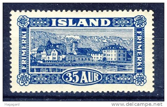 #C974. Iceland 1925. Michel 117. Lightly Hinged. MH(*). - Unused Stamps