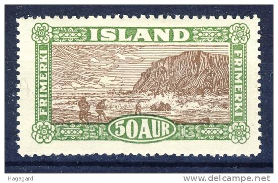 #C975. Iceland 1925. Michel 118. Lightly Hinged. MH(*). - Nuevos