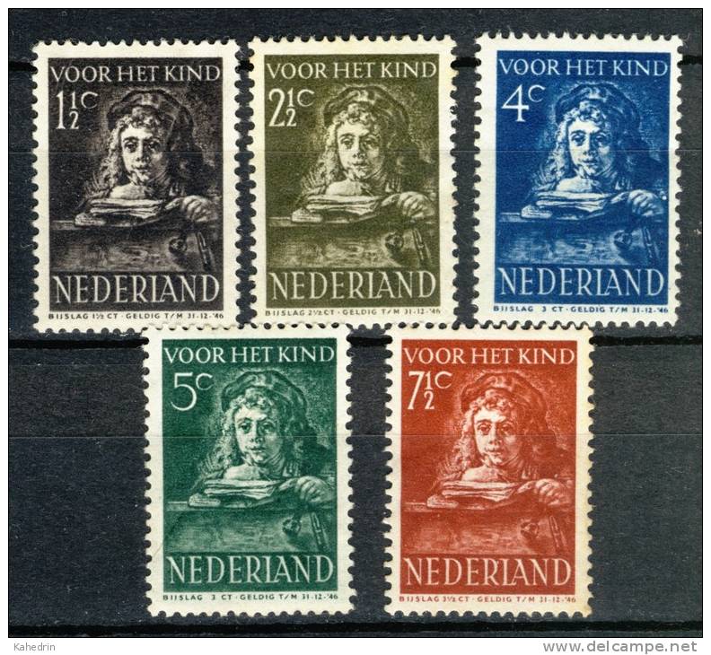 Pay-Bas Netherlands Nederland 1941, Kinderzegels - Voor Het Kind - Rembrand: Titus *, MLH - Unused Stamps