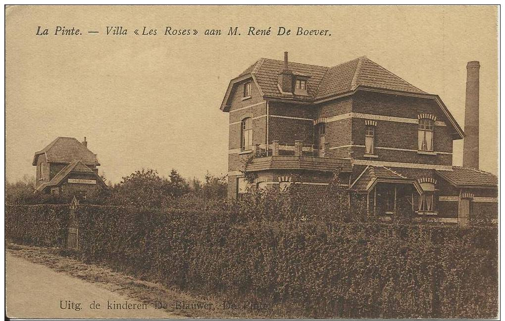 La Pinte - Villa "Les Roses" Aan M. René De Boever. - De Pinte