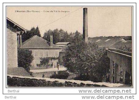 87 NANTIAT - Usine Du Val St Jacques - Nantiat