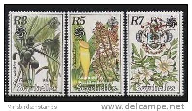 Seychelles  1990 Flowers MNH - Andere & Zonder Classificatie