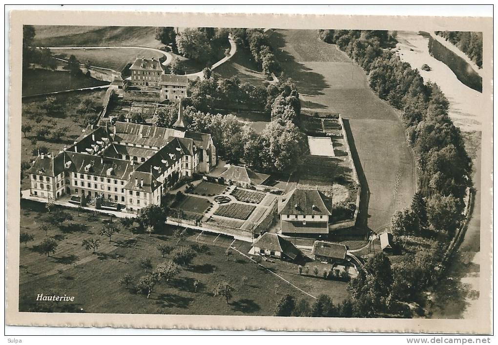 Abbaye D´Hauterive, Sarine, Vue Aérienne - Hauterive