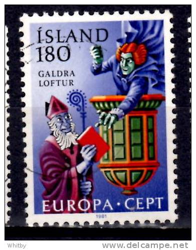 Iceland 1981 180a  Luther The Sorcerer Issue #541 - Used Stamps
