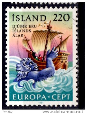 Iceland 1981 220a  Sea Witchissue #542 - Used Stamps