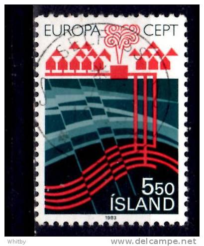 Iceland 1983 5.50k  Thermal Energy Issue #574 - Used Stamps