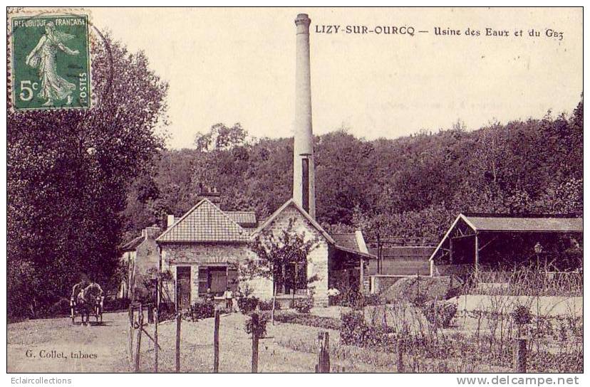 Lizy Sur Ourcq      77      Usine A Gaz Et Des Eaux  (voir Scan) - Lizy Sur Ourcq