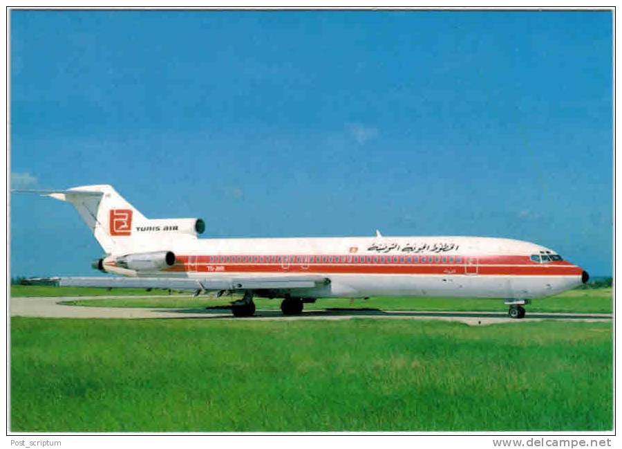 Thème - Transport - Avion - PI N° 499 - Boeing 727 300 - Paris Orly - Tunis Air - 1946-....: Moderne