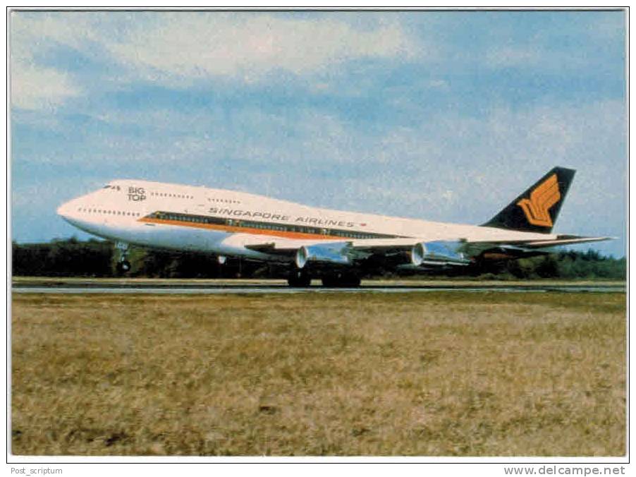Thème - Transport - Avion - Moskal N° 15 - Boeing 747-312 - Singapore Airlines - 1946-....: Moderne