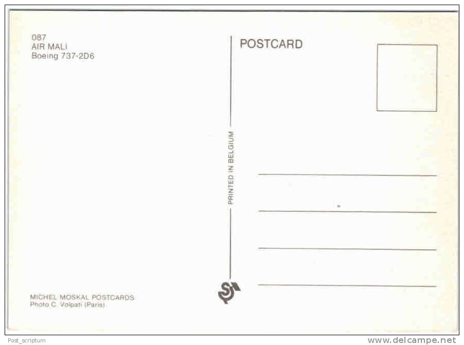 Thème - Transport - Avion - Moskal N° 87 - Boeing 737-2D6 - Air Mali - 1946-....: Moderne