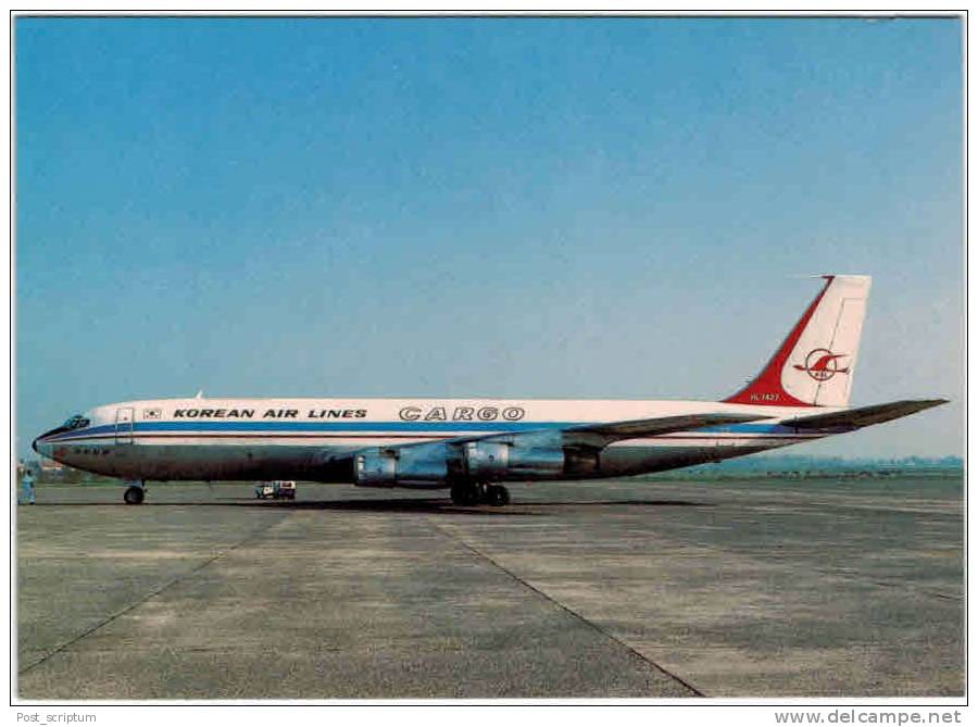 Thème - Transport - Avion - Moskal N° 91 - Boeing 707 321C - Korean Air Lines Cargo - 1946-....: Moderne