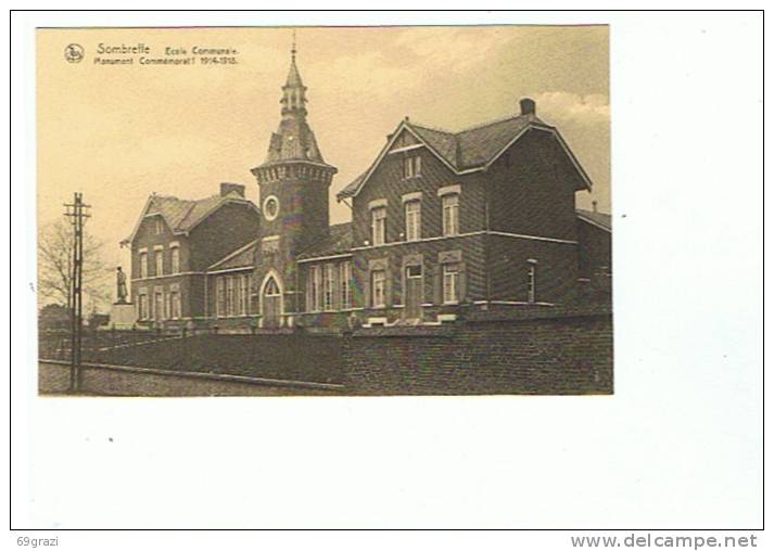 Sombreffe Ecole Communale Monument 1914 / 1918 - Sombreffe