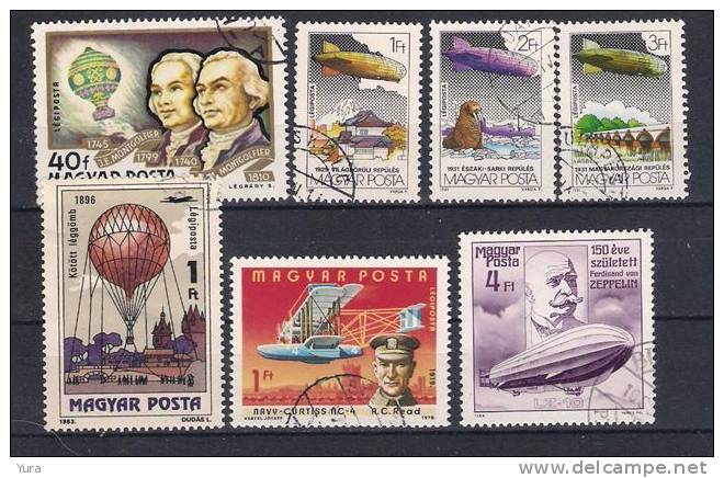 Lot 22 HUNGARY   Transport  3 Scans 57 Different - Lots & Kiloware (mixtures) - Max. 999 Stamps