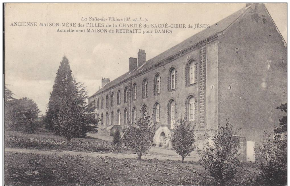 25e - 49 - La Salle De Vihiers - Maine Et Loire - Ancienne Maison Mère Des Filles De La Charité Du Sacré Coeur De Jésus - Other & Unclassified