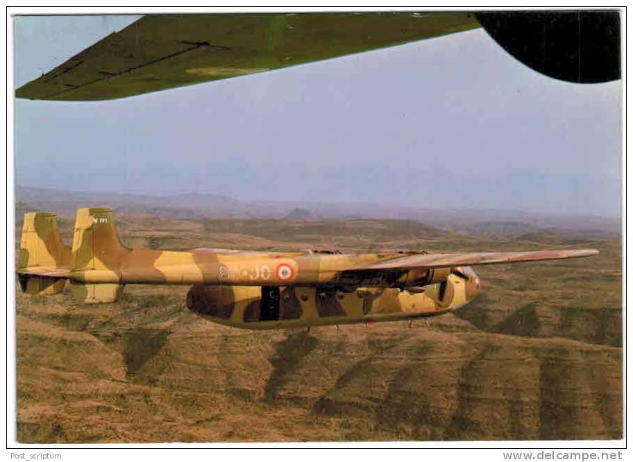 Thème - Transport - Avion - Lyna  Armée De L´air N° 69 - Nord 2501 Noratlas - Escadron De Transport Outre Mer, Djibouti - 1946-....: Moderne