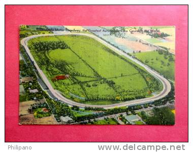 Race Car  The Speedway   - Indiana > Indianapolis     Linen 1947 Cancel =ref 657 - Indianapolis