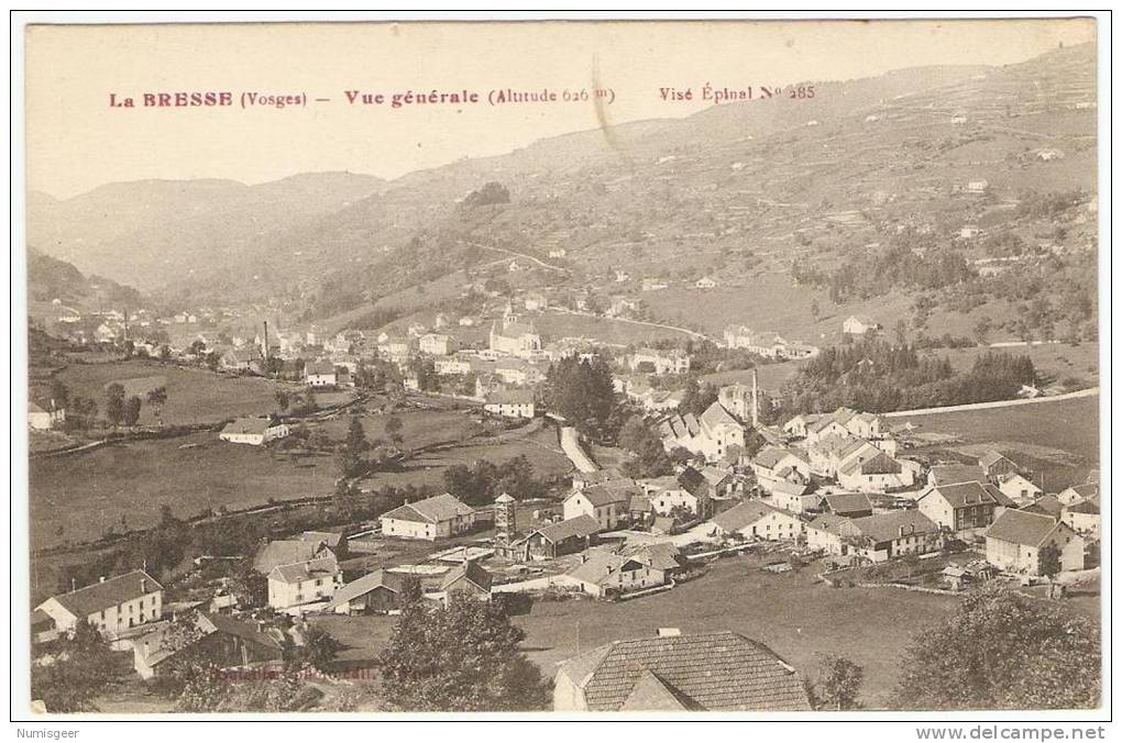 LA BRESSE    ----  Vue Générale   (Alt.626m ) - Saulxures Sur Moselotte