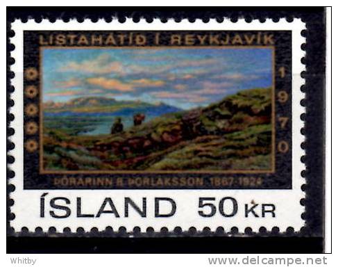 Iceland 1970 50k  The Rest  Issue #424 - Unused Stamps