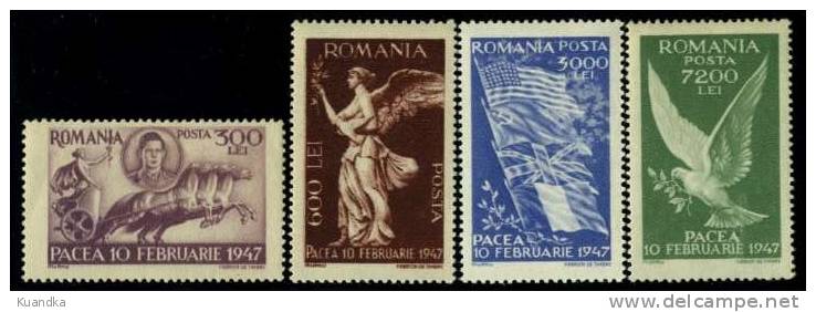 1947 Peace,Romania,Mi.1024-102 7,MNH - Neufs