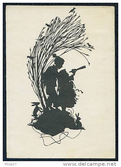 Freude Am Leben. Scherenschnitte-Kalender 1963. - Von Dorte Guyot - Silhouettes