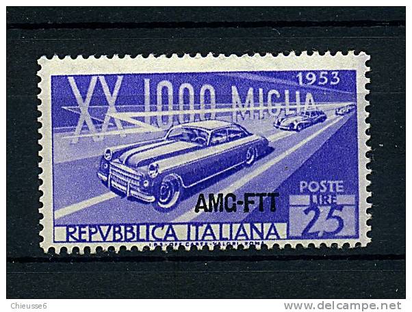 Trieste ** N° 157 - Course Des 1000 Milles - Yugoslavian Occ.: Trieste