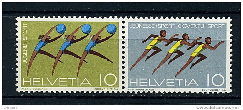 Suisse ** N° 873A - Jeunesse Et Sports - Unused Stamps