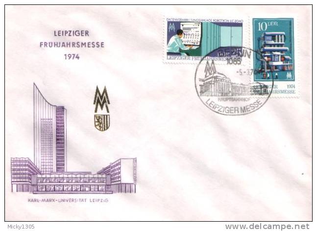 DDR / GDR - Sonderstempel / Special Cancellation (l393)- - Brieven En Documenten