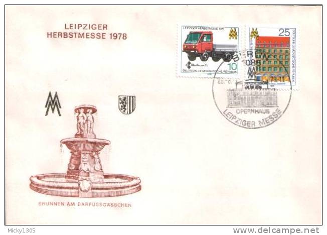 DDR / GDR - Sonderstempel / Special Cancellation (l403)- - Brieven En Documenten