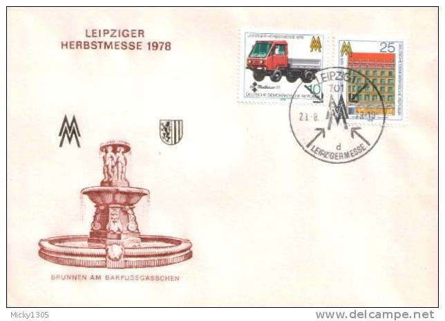 DDR / GDR - Sonderstempel / Special Cancellation (l404)- - Lettres & Documents