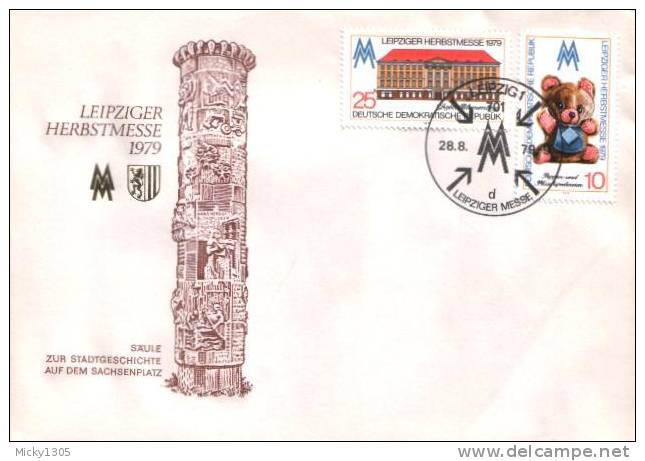 DDR / GDR - Sonderstempel / Special Cancellation (l406)- - Brieven En Documenten