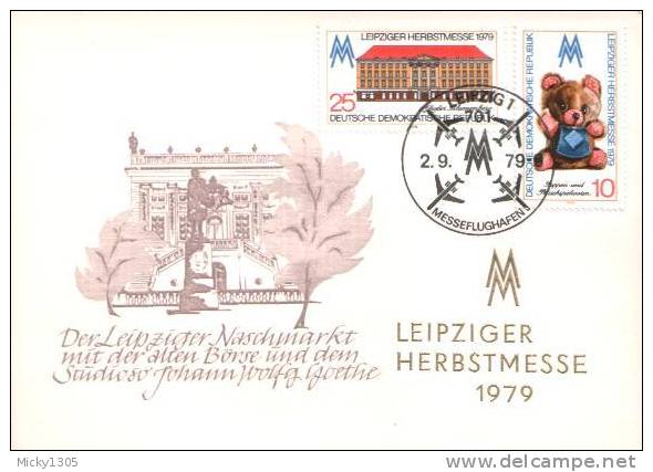 DDR / GDR - Sonderstempel / Special Cancellation (l408)- - Lettres & Documents