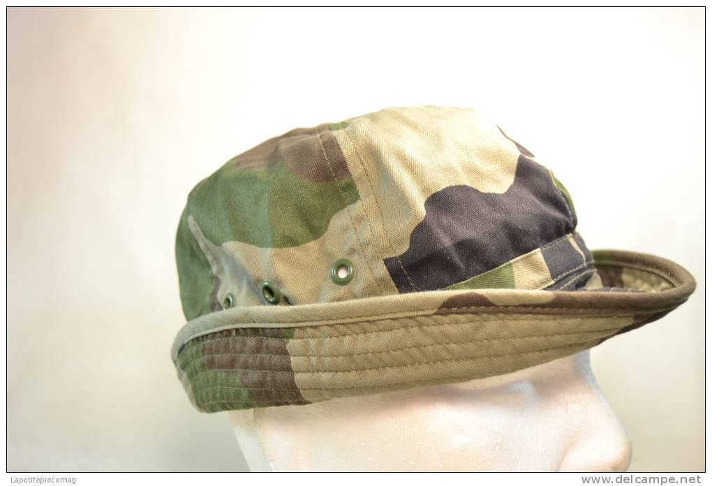 Chapeau / Bob Taille 57  Armée Française, Camouflé (forêt / Jungle) Airsoft Paintball Chasse Nature.. - Casques & Coiffures