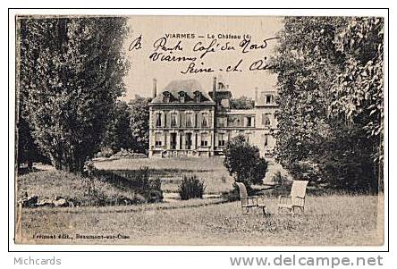 CPA 95 VIARMES - Le Chateau - Viarmes