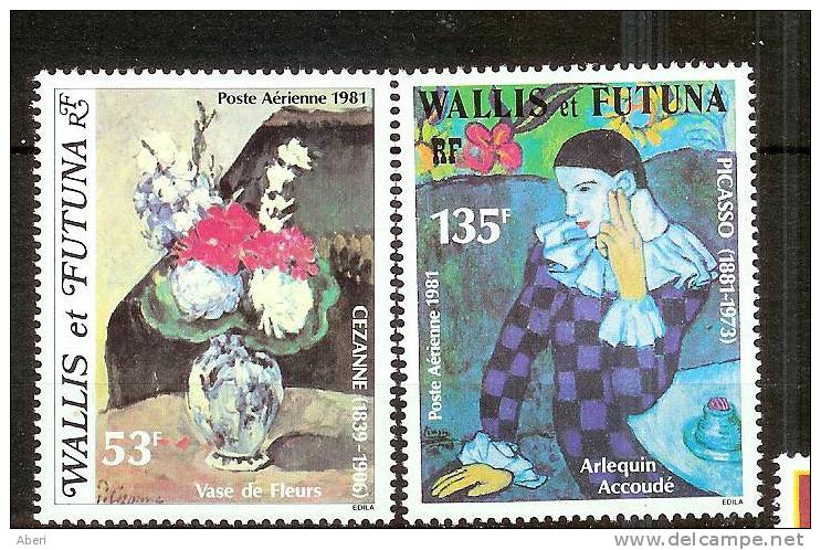 WALLIS Et FUTUNA  PA 110 Et 111**    PAUL CEZANNE Et PABLO PICASSO - Neufs