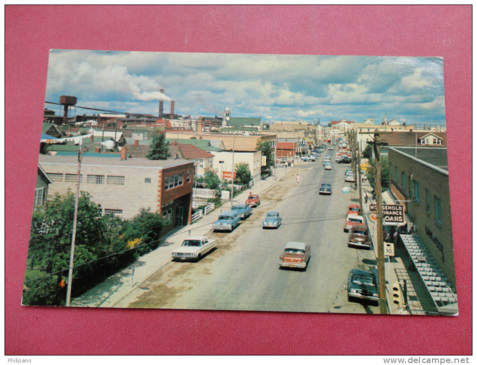 Flin Flon Manitoba   Main Street Classic Auto Early Chrome == ====  Ref 658 - Altri & Non Classificati