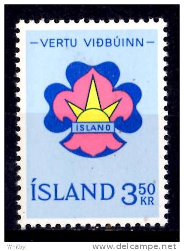 Iceland 1964 3.50k  Scout Emblem Issue #360 - Nuovi