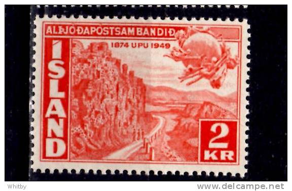 Iceland 1949 2k Thingviller Road Issue #256 - Nuevos