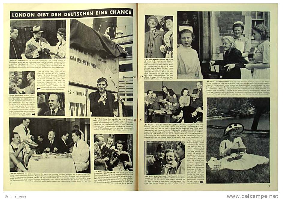 REVUE Die Weltillustrierte 15. 7. 1950  :  Korea Funkt : Überfall  -  London Gibt Den Deutschen Eine Chance - Other & Unclassified