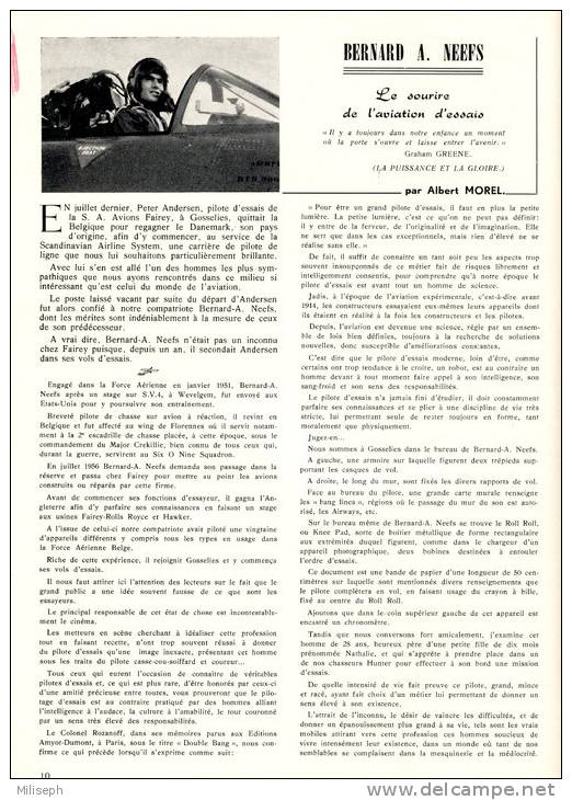 Revue  " LA CONQUETE DE L'AIR  " N° 3 Mars 1958 - Aéro-club De Belgique - Luchtvaart