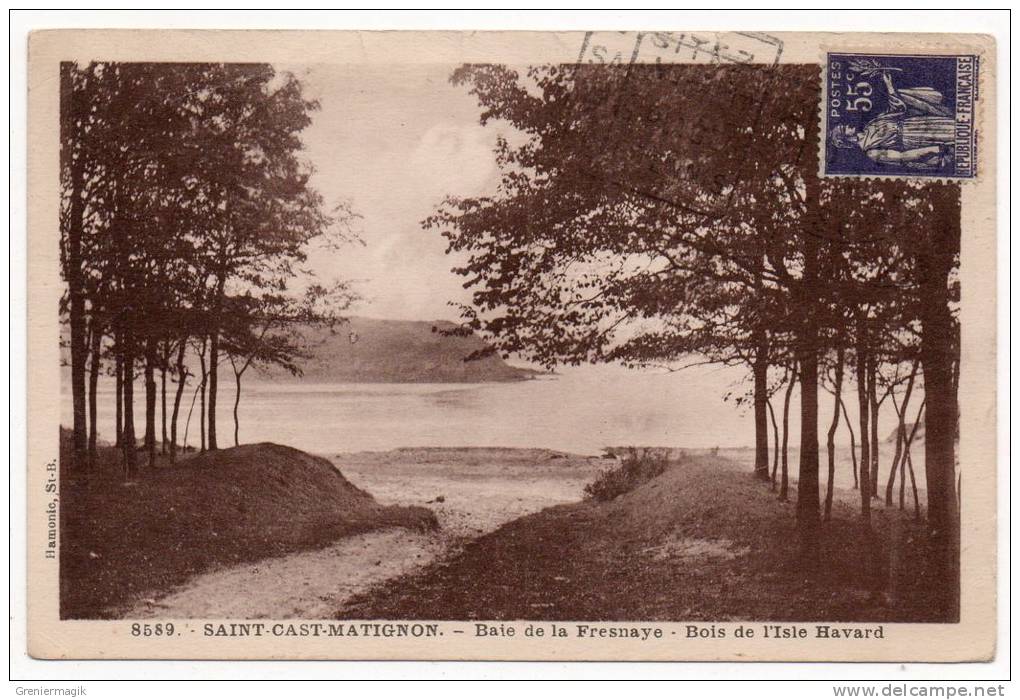 Cpa 22 - Saint Cast Matignon - Baie De La Fresnaye - Bois De L'Isle Havard - Sonstige & Ohne Zuordnung