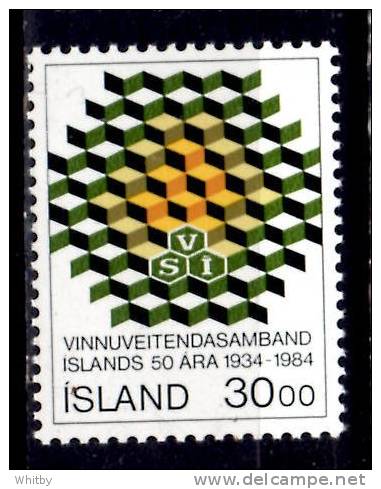 Iceland  1984 30k  Confederation Of Employrs Issue #599 - Oblitérés