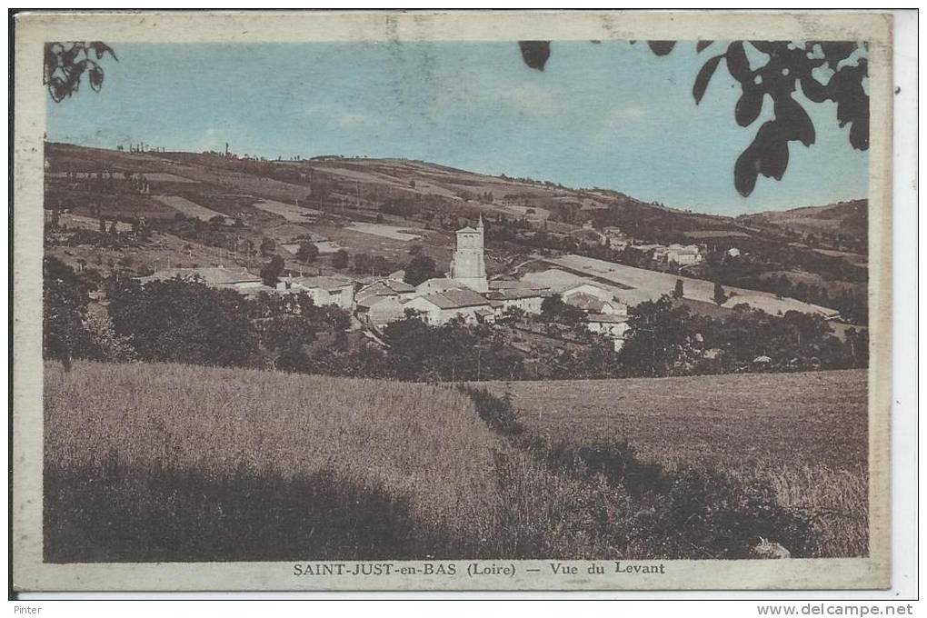 SAINT JUST EN BAS - Vue Du Levant - Rive De Gier