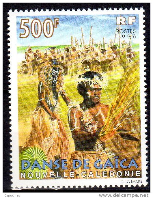 Nlle CALEDONIE - 1996: Danse De Gaïca (N°721**) - Unused Stamps